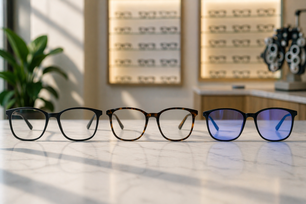 Types of Prescription Lenses Explained: Single Vision vs Progressive vs Blue Light